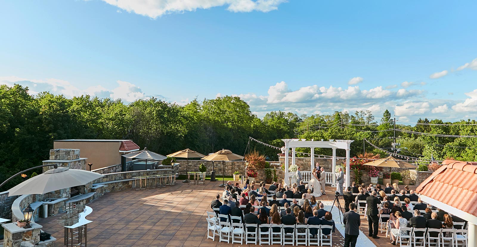Rooftop Wedding Venue New Jersey, The Terrace
